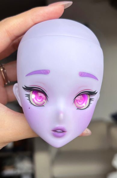 Head and eyes- Partially Hand Painted