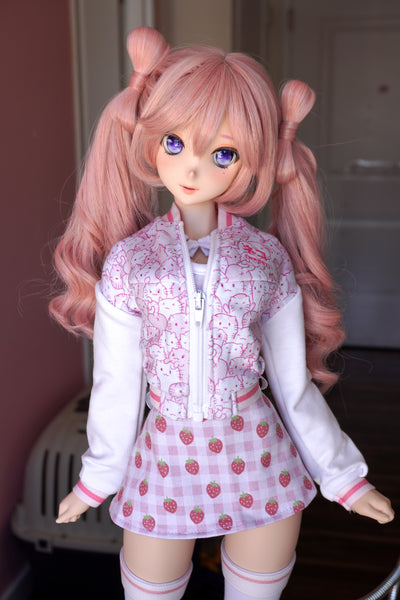 その他 Blythe SweetCakeHelloKitty Pink&amp;Blue 2S Custom Blythe Doll by Ksyblythe - DollyCustom