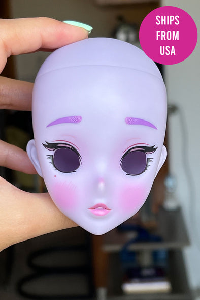 Vinyl head in Misty Lilac - Factory painted